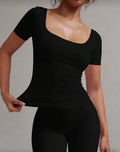 Curve Square Top Black