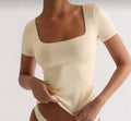 Curve Square Top Yellow